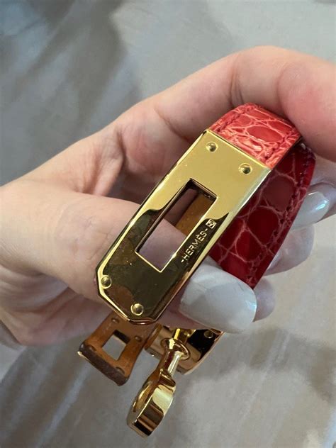 hermes crocodile bracelet